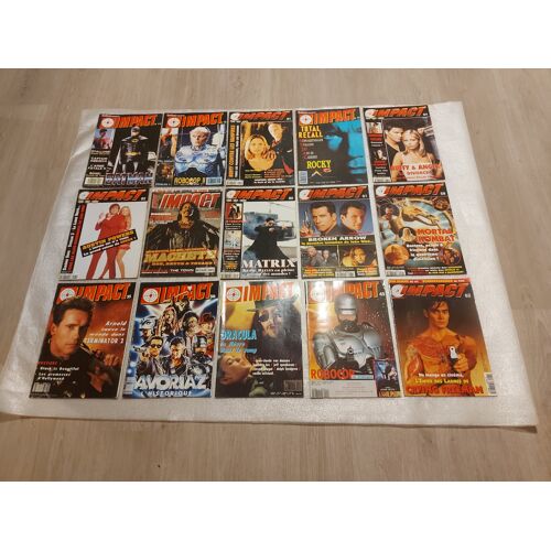 Impact Magazines Lot De 15
