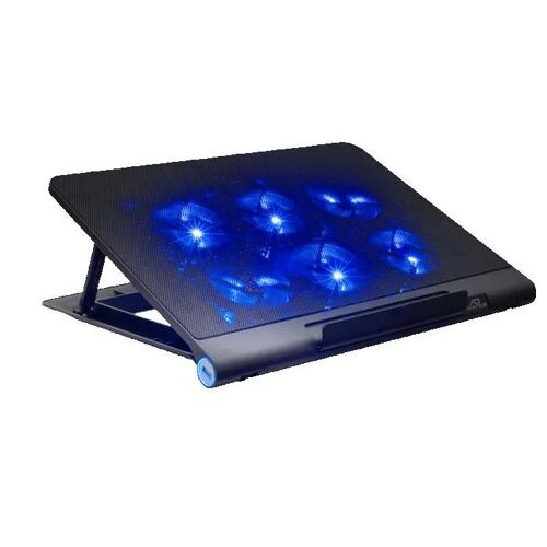 Refroidisseur Air Stream PC PORTABLE 18" refroidissement puissant - homogène - 6 ventilateurs
