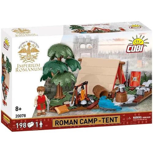 COBI 20078 - ROMAN CAMP-TENT - JEU DE CONSTRUCTION - MULTICOLORE