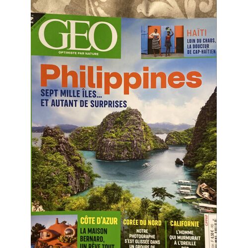 Geo 563 Philippines Sept Mille Îles Et Autant De Surprises 
