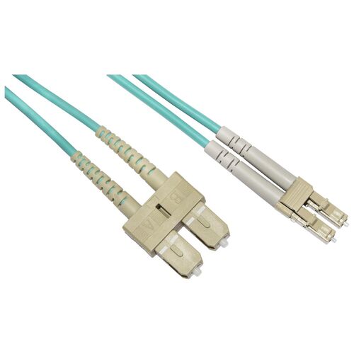 LINK LKLCSC3502 câble InfiniBand et à fibres optiques 2 m LC SC Couleur aqua