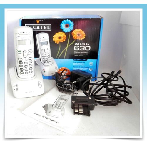 Téléphone sans fil Dect - Versatis 630 - Compatible Box et ADSL