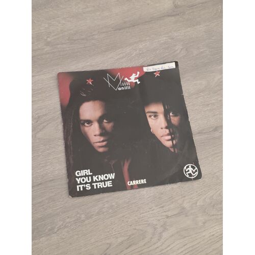45 Tours Milli Vanilli – Girl You Know It’S True / Magic Touch – 1988