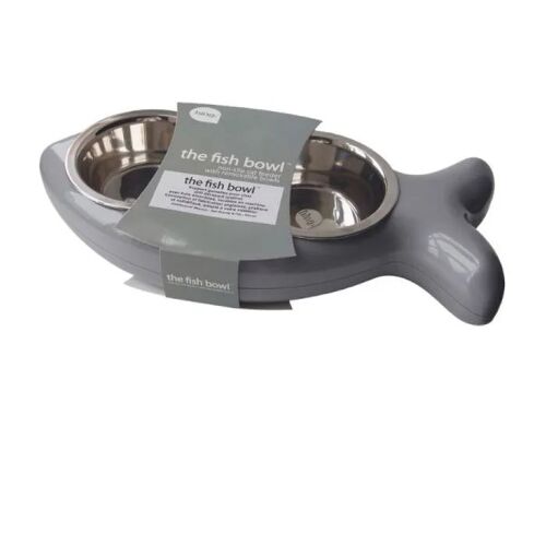 Hing - The Fish Double Bol - Gamelle Pour Chat