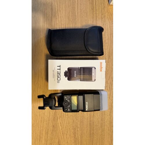Flash Godox TT350S pour Sony (TTL & HSS) – Complet avec boîte