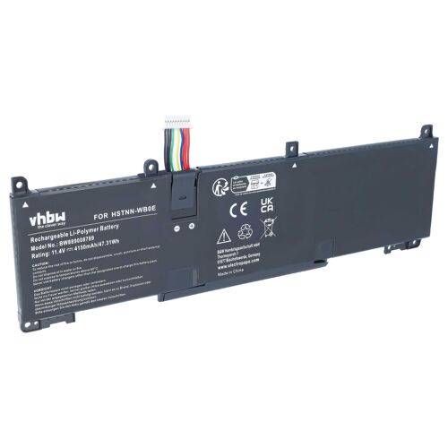 vhbw Batterie compatible avec HP ProBook 430 Gen 8, 440 Gen 8, 440 Gen 9 | pour 445 Gen 10, 440 Gen 10 ordinateur portable (4150mAh, 11,4V, Li-polymère)