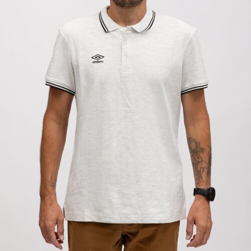 Polo Gris Chine Moyen Umr1po80645160/124 Homme Umbro