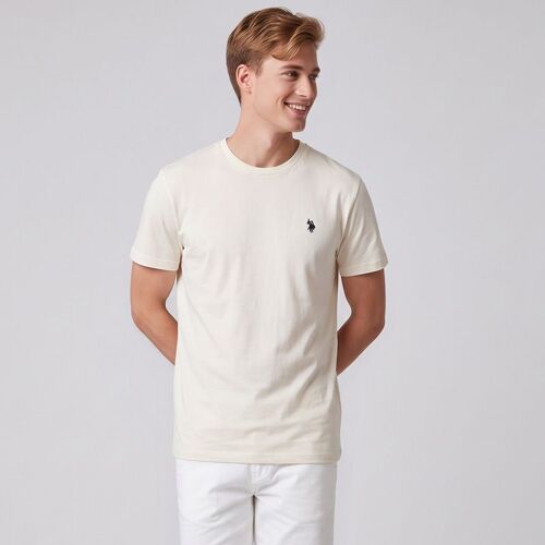 Tee Shirt Dark Grey Homme Us Polo