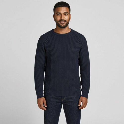 Pull Col Rond Maille Fine Pannel Homme Jack & Jones