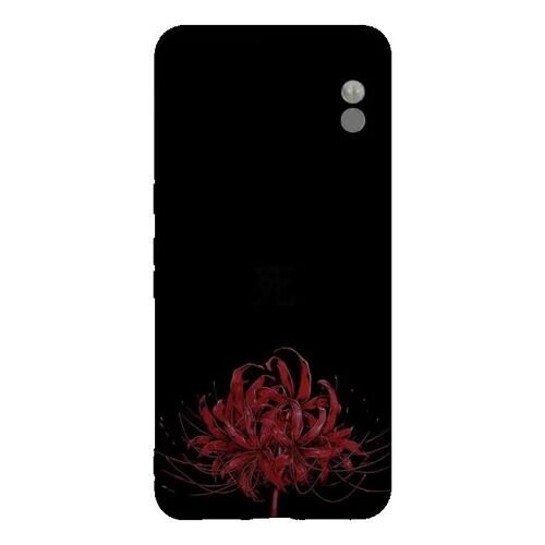 Coque Google Pixel 8 Pro Manga Tokyo Ghoul Flower - Silicone souple noir - Fabriquée en France