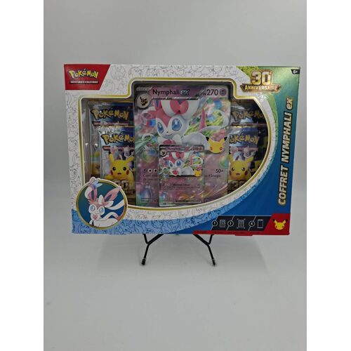 Pokémon 🇫🇷 Coffret Nymphali Ex 30 Ans Anniversaire Neuf
