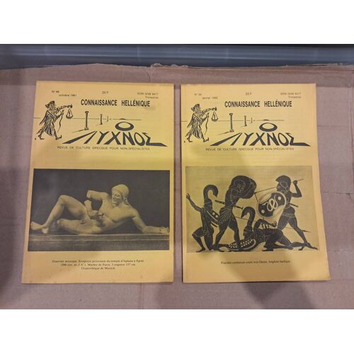 Connaissance Hellénique , Lot De 4 Revues