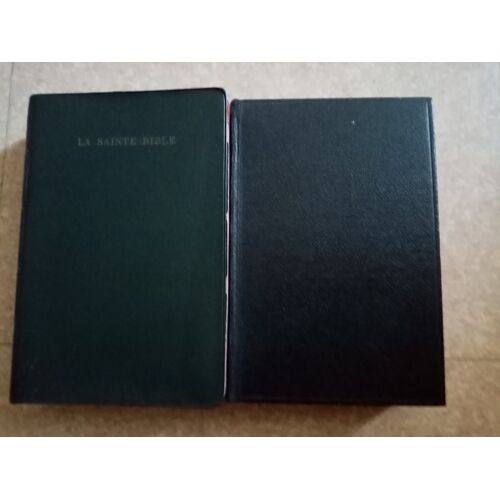 2 Livres La Sainte Bible Louis Segond
