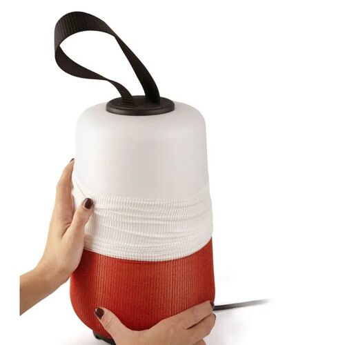 Muna Portable Blanc/Orange