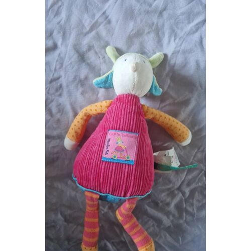 Doudou musical fille colette trotinette moulin roty