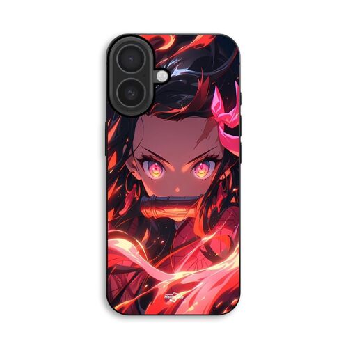 Coque Pour iPhone 18 Demon Slayer Nezuko Kamado Manga anime Maniacase