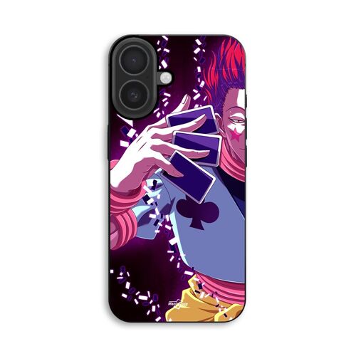 Coque Pour iPhone 18 Hisoka Morow et les carte hunter x hunter anime Maniacase