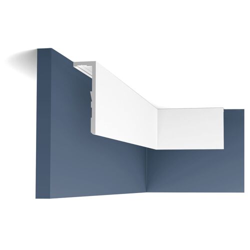 Orac Decor CX217-2600-box LEDGE 1 carton 8 pièces Corniche Moulure de plafond design moderne | 20,8 m