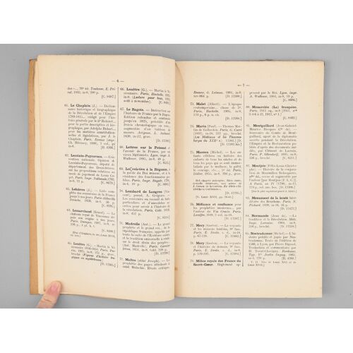 Catalogue Du Fonds Louis Xvii Offert Par M. P. R. B.