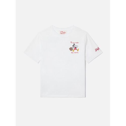 Mc2 Saint Barth Pot0002/00750l Tee-Shirt Encolure Torsadée Manche Courte Coton 